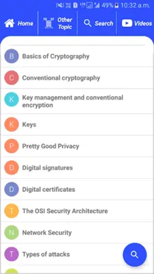 Cryptography | Comp Sc Engg android App screenshot 3